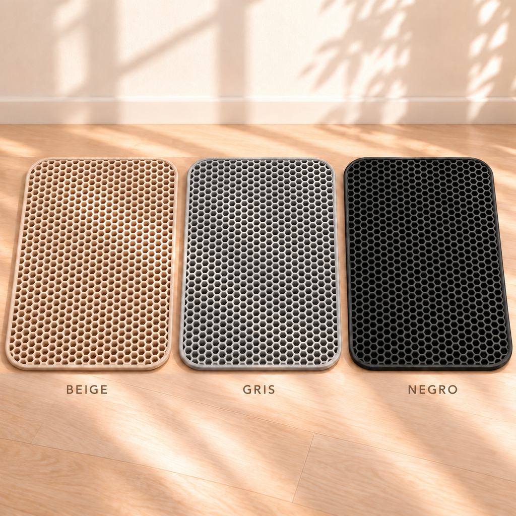 Colores disponibles: beige, gris y negro
