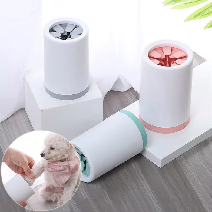Limpiador de patas para perros y gatos – Vaso de silicona